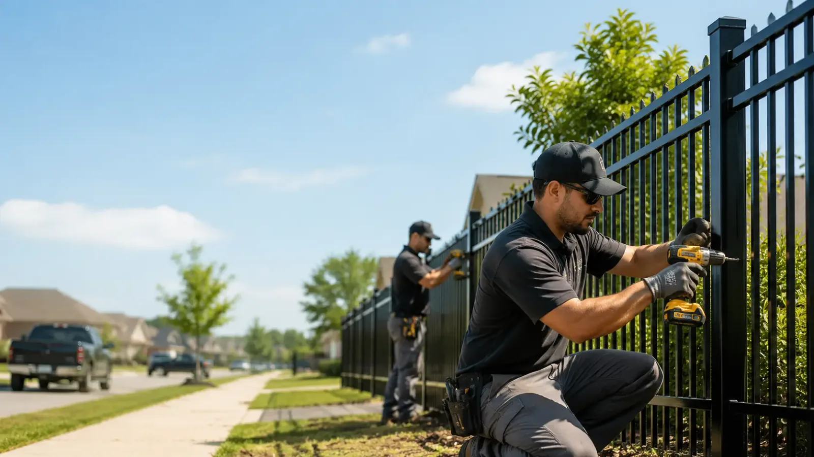 Metal Fence Installation in Grantsburg, IN